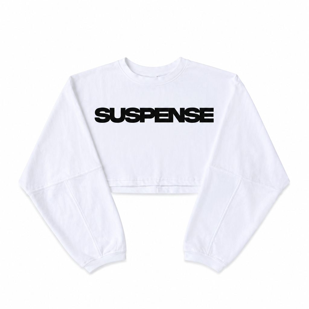 Suspense cropped longsleeve White
