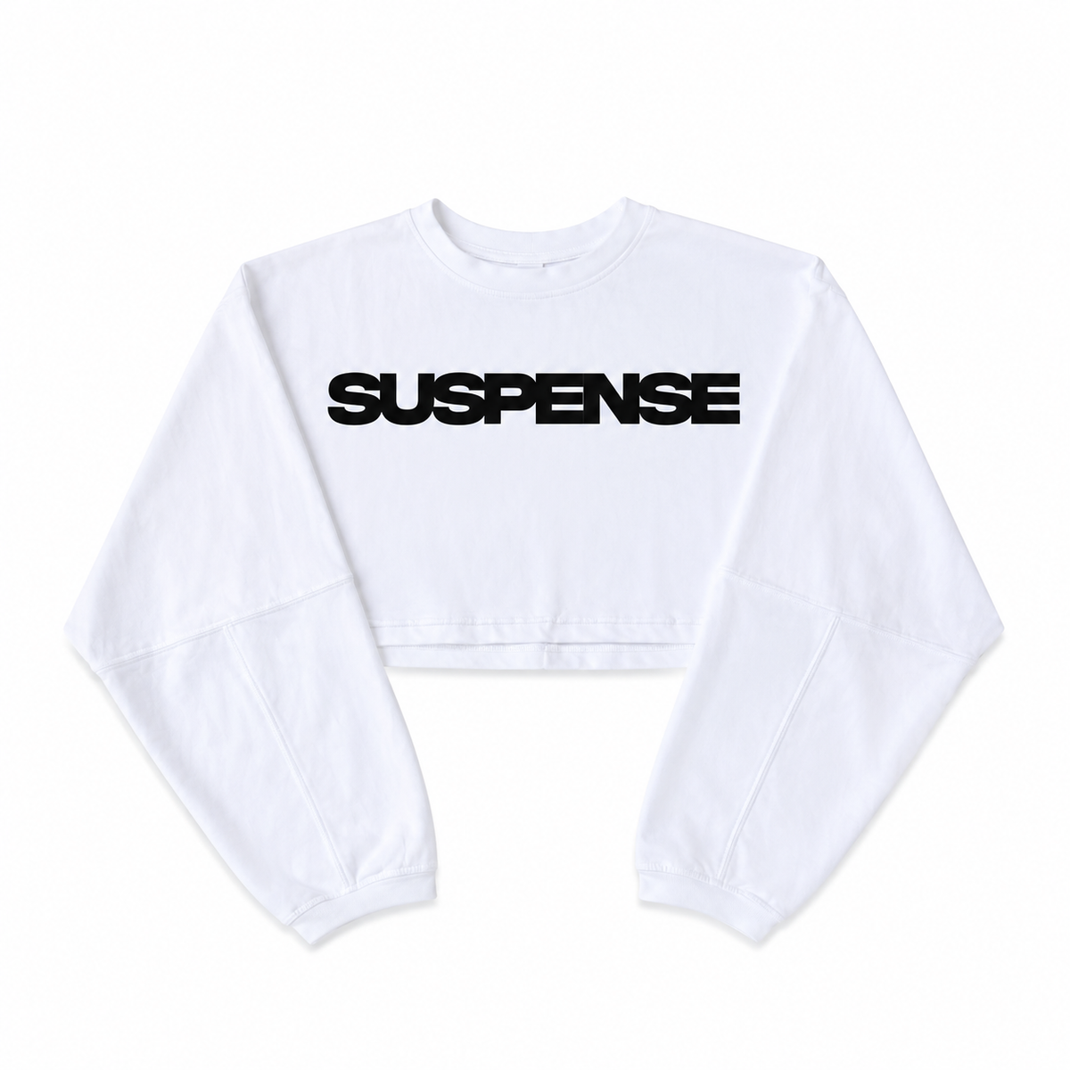 Suspense cropped longsleeve White