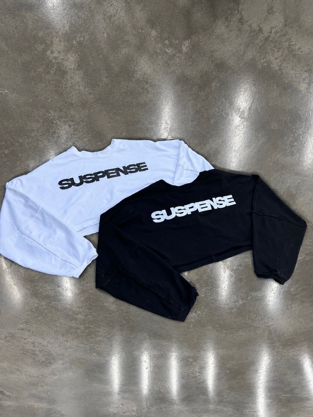 Suspense cropped longsleeve White