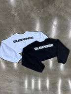 Suspense cropped longsleeve White