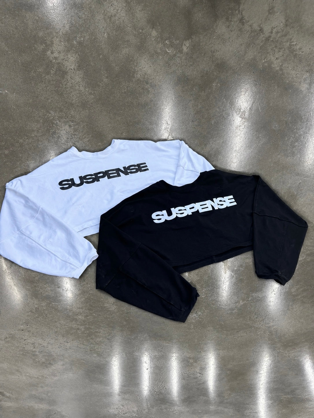 Suspense cropped longsleeve White